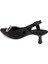 Siyah Tekstil Kadın Stiletto - K24I1AY67330-A10 Siyah 2