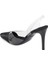 Siyah Vegan-Tekstil Kadın Stiletto - K24I1AY67327-A10 Siyah 2