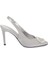 Gri Vegan-Tekstil Kadın Stiletto - K24I1AY67328-A14 Gri 3