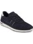 Lacivert Nubuk Deri Erkek Sneaker - E24I1AY56694-C39 Lacivert 1