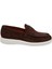 Kahve Süet Deri Erkek Loafer E24I1AY56785-B85 Kahve 3