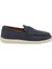 Lacivert Deri Erkek Loafer - E24I1AY56705-A38 Lacivert 3