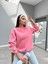 Bisiklet Yaka Oversize Basic Sweatshirt 5