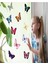 Kelebek Sticker Seti Çocuk Odası Sticker Cam Duvar Süsü 50 adet 7 cm 1