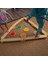 Montessori Ahşap Denge Kirişi, Denge Tahtası, Basamak Taşları, Aktivite Oyuncağı, Çocuk Oyuncak(4 Denge Kirişi+ 4 Denge Taşı) 2