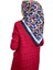 Shecarf Quare Rayon Eşarp - Desenli Avangard Eşarp - Dijital Baskı - Kadın Tesettür 01102 1