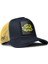 V1 Trucker Keep Pushing - 1 Kod Logolu Unisex Lacivert-Sarı Şapka 1