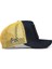 V1 Trucker Keep Pushing - 1 Kod Logolu Unisex Lacivert-Sarı Şapka 2