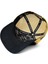 V1 Trucker Keep Pushing - 1 Kod Logolu Unisex Lacivert-Sarı Şapka 3