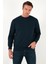Pamuklu Regular Fit Bisiklet Yaka Sweat Erkek Sweat 5905453 5