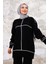 Nurel Tunik Pantolon Ikili Triko Takım 1238 - Siyah 3