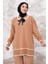 Karyel Tunik Pantolon Ikili Triko Takım 1230 - Vizon 4