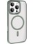Apple iPhone 16 Pro Max Kılıf Krom Magsafe Wireless Şarj Özellikli 1