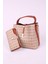 Kadın Omuz Çantası 4 Bölmeli Ayarlanabilir Geniş Askılı 22X20 cm 2055 Galb Kumtaba Kombin 1