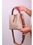 Kadın Omuz Çantası 4 Bölmeli Ayarlanabilir Geniş Askılı 22X20 cm 2055 Galb Kumtaba Kombin 5