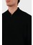 Yünlü Regular Fit Yarım Fermuarlı Kolej Yaka Kazak Erkek Kazak 6D1MXP 1mkdz 0999 5