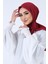 Bordo Harem Scarf Incila Eşarp 2