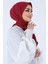 Bordo Harem Scarf Incila Eşarp 4