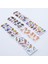 6 Adet Kabartmalı Yapışkan Sticker, Hayvanlar 1