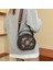 Vintage Badge Shoulder Bag, Fashion Small Round Bag (Yurt Dışından) 3