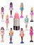 Mini Barbieland Fashionistas Bebeği Sürpriz Paket HYF19 1