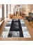Deri Görünümlü Kaymaz Taban Makinada Yıkanabilir Salon Halısı Bohem 1