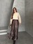 Maxi Boy Saten Etek Leopar Kahverengi 1