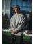 Kışlık Bisiklet Yaka Üç Iplik Basic Sweatshirt - Boyalı Gri 3