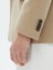 Bej Düz Modern Fit Yün Karışımlı Ceket 5