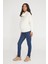 Slim Fit Likralı Hamile Jean Orta Mavi Pantolon 1024 1