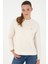 U.S. Polo Assn. Kadın Krem Sweatshirt 50296903-VR071 3