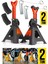Premium Kalite Kaymaz Özel Plastik Korumalı 2 Ton Kriko Standı Araç Altı Sehpa (2 Adet) 1