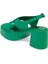 Yeşil Vegan Tekstil Kadın Sandalet - K24Y1SN67404-T3R 2