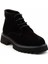 Siyah Süet Kadın Bot & Bootie K02044001902 3