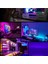 Şerit LED 5 Metre Animasyonlu Tak Çalıştır Kumandalı Trafolu Rgb Şerit Işık Aydınlatma Parti LED 4