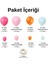 Doğum Günü Konsepti *Makaron Mavi*Makaron Pembe*Fuşya*Turuncu* 100 Lü Balon Zinciri Parti Seti 2