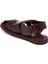 Kahve Deri Erkek Sandalet - E24Y1Sn56793-A24 Kahve 2