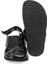 Siyah Hakiki Deri Erkek Sandalet - E24Y1SN56793-A23 4