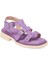 Lila Hakiki Deri Kadın Sandalet - K24Y1SN67156-S1T 1