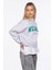 Wellness Baskılı Sweatshirt - Kar Melanj 3