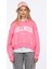 Wellness Baskılı Sweatshirt - Pembe 4