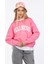 Wellness Baskılı Sweatshirt - Pembe 5