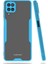 Galaxy M12 Kılıf Zore Parfe Kapak-Mavi 1