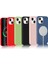 Apple iPhone 13 Kılıf Zore Silksafe Wireless Kapak-Mavi 4