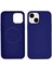 Apple iPhone 13 Kılıf Zore Silksafe Wireless Kapak-Mavi 5