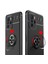Xiaomi Poco X3 Gt Kılıf Zore Ravel Silikon Kapak-Siyah-Kırmızı 5