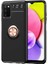 Galaxy A03S Kılıf Zore Ravel Silikon Kapak-Siyah-Rose Gold 1