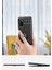 Galaxy A03S Kılıf Zore Ravel Silikon Kapak-Siyah-Rose Gold 5