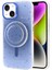 Apple iPhone 13 Kılıf Magsafe Şarj Özellikli Tak-Çıkar Pop Soketli Zore Tiktok Kapak-Mavi 4