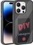 Apple iPhone 14 Pro Max Kılıf Ekranı Yansıtan Zore Akıllı Nfc Kapak-Siyah 1